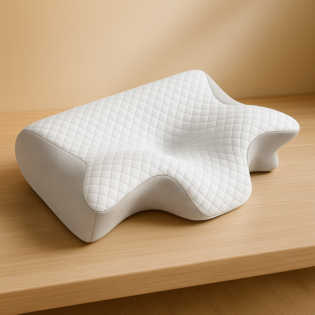 Oreiller Cervical Orthopédique Ergonomique Blanc
