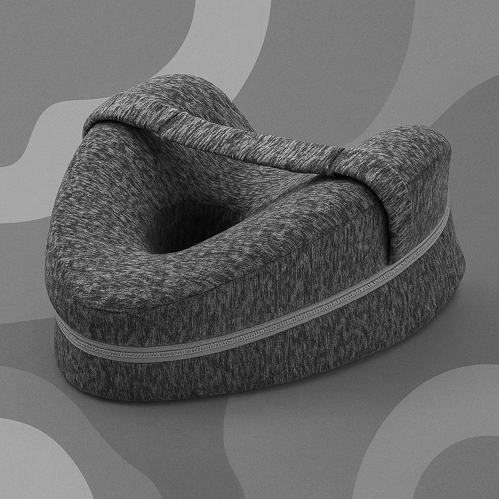Coussin Orthopedique pour jambes et genoux gris